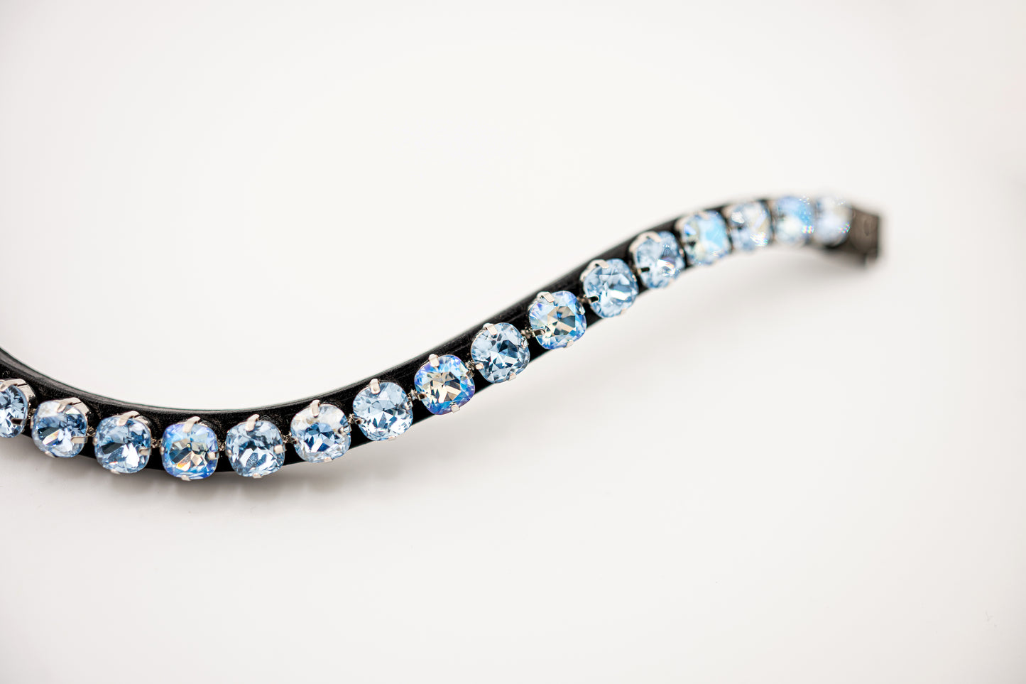 IBV EQUINE Crystal Sky Blue browband