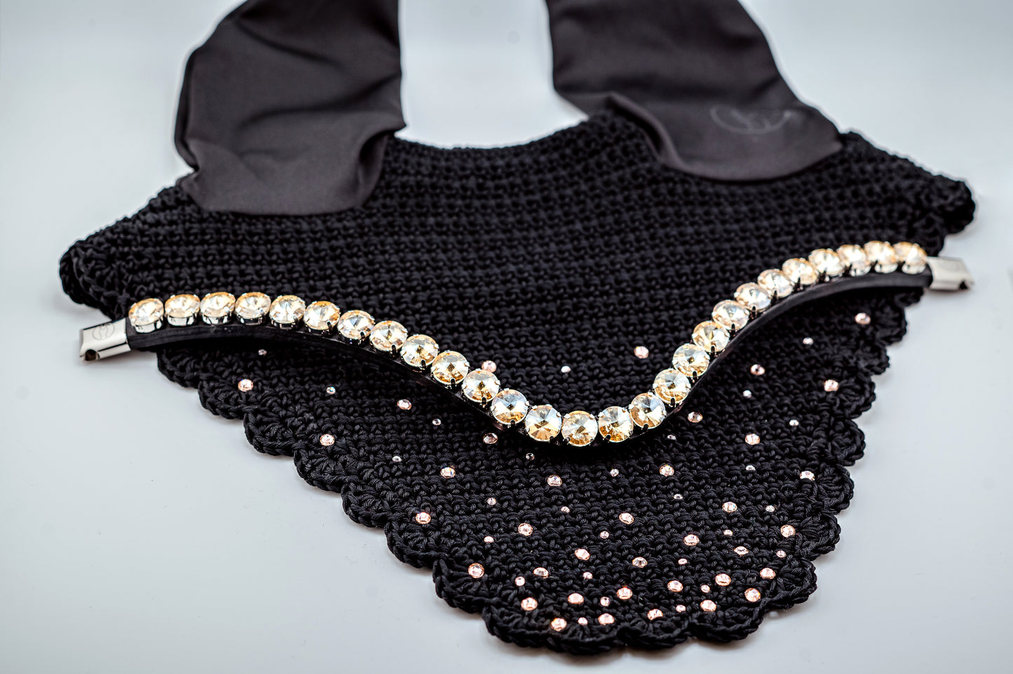 Horse browband Crystal Champagne by IBV Equine