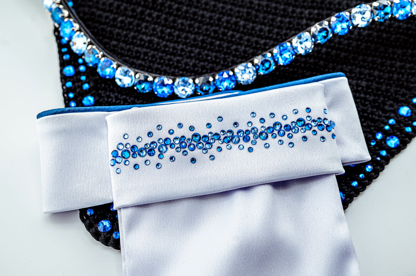 Horse browband Crystal Ocean Sky by IBV Equine