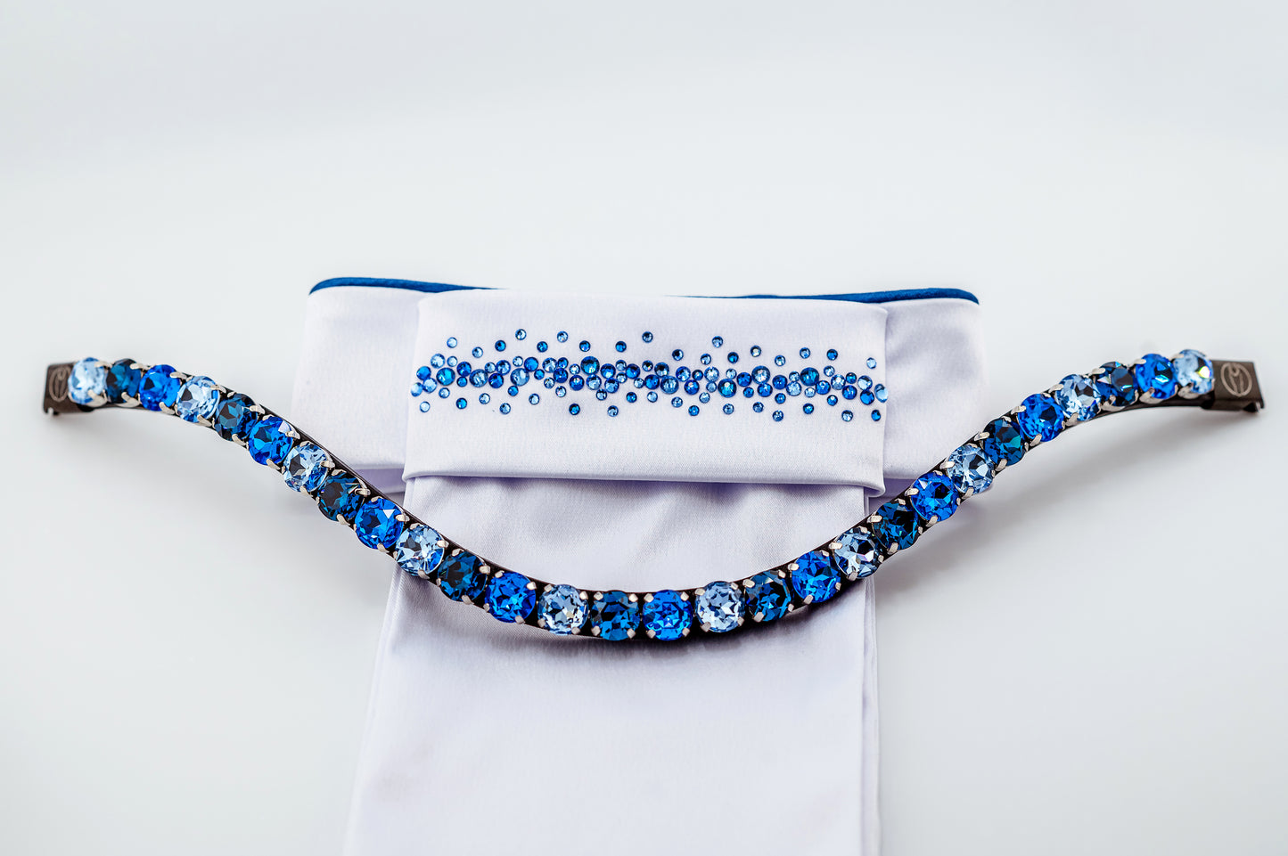 Horse browband Crystal Ocean Sky by IBV Equine