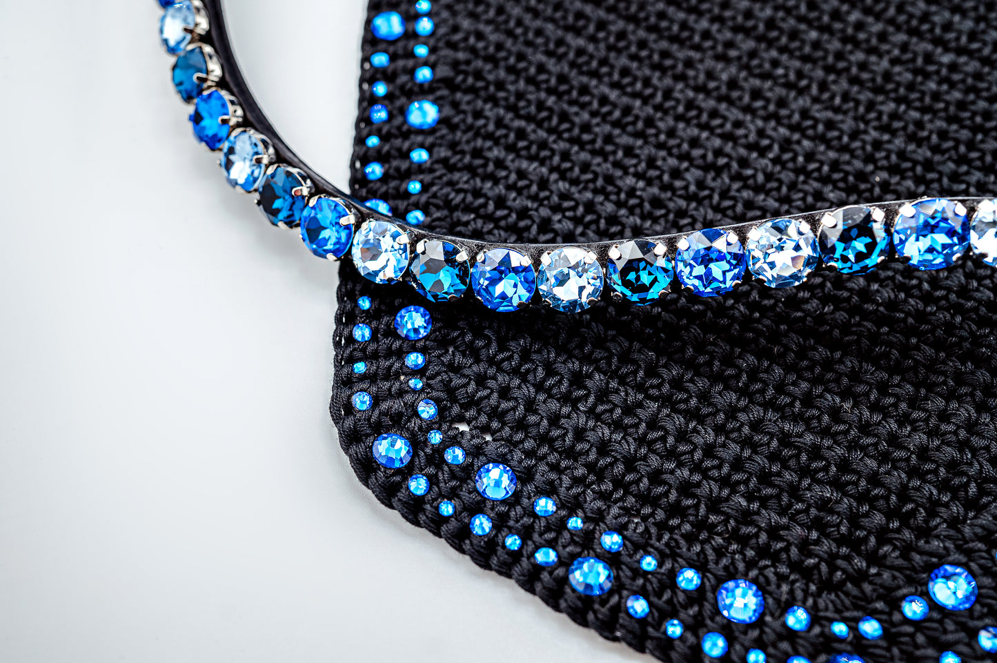 Horse browband Crystal Ocean Sky by IBV Equine