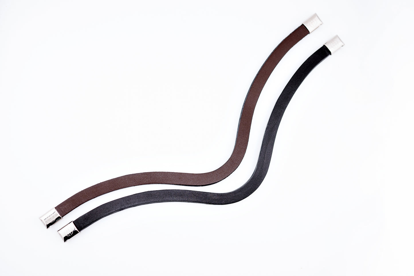 Horse browband Leather Brown by IBV Equine