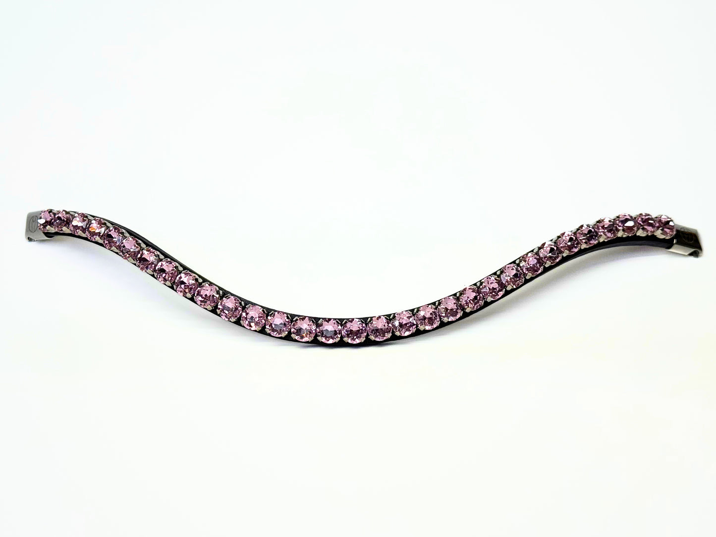 Horse browband Crystal Blue by IBV Equine