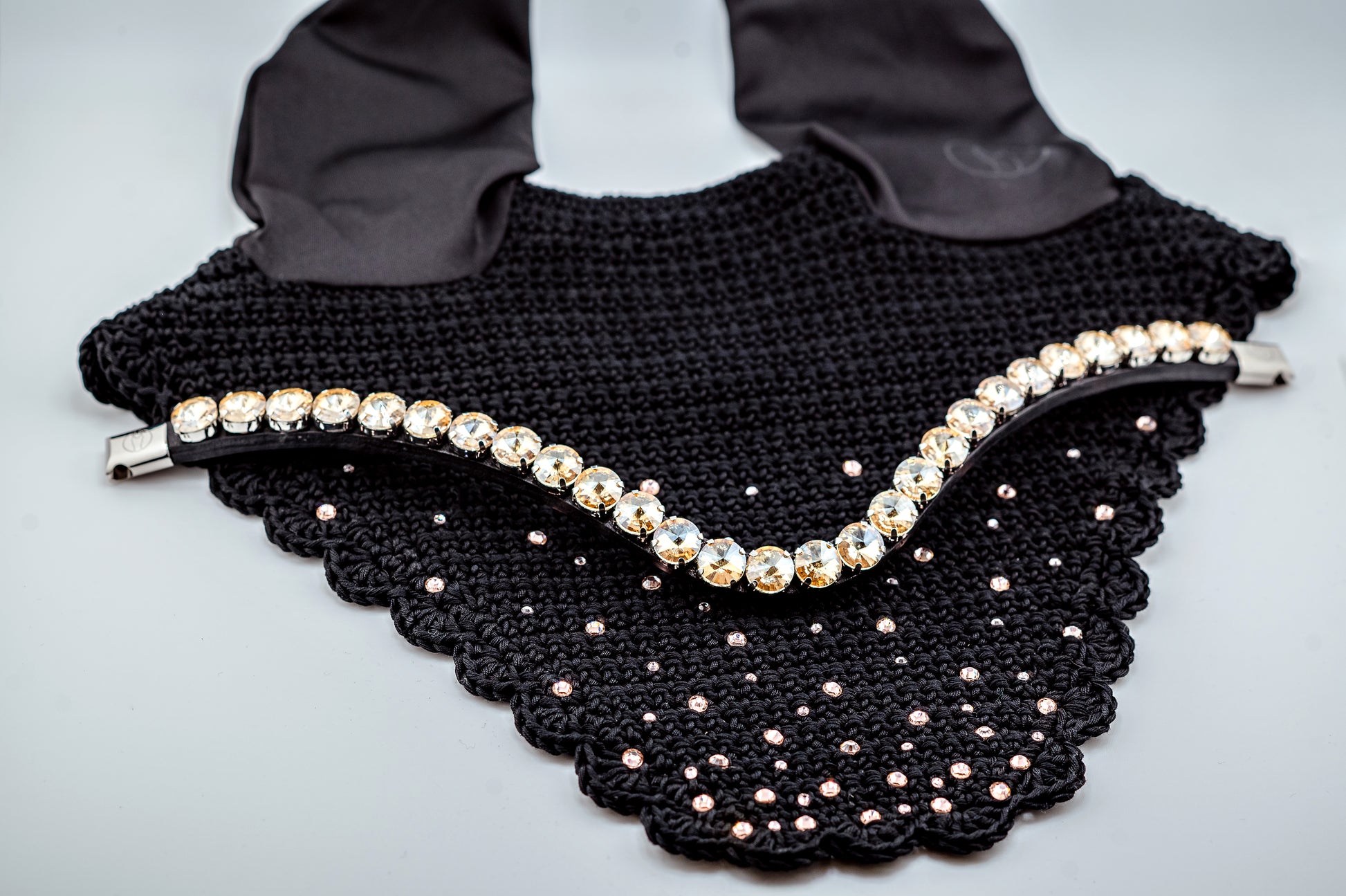 Horse browband Crystal Champagne &nbsp;by IBV Equine