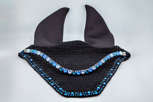 Horse browband Crystal &nbsp;Ocean Sky by IBV Equine