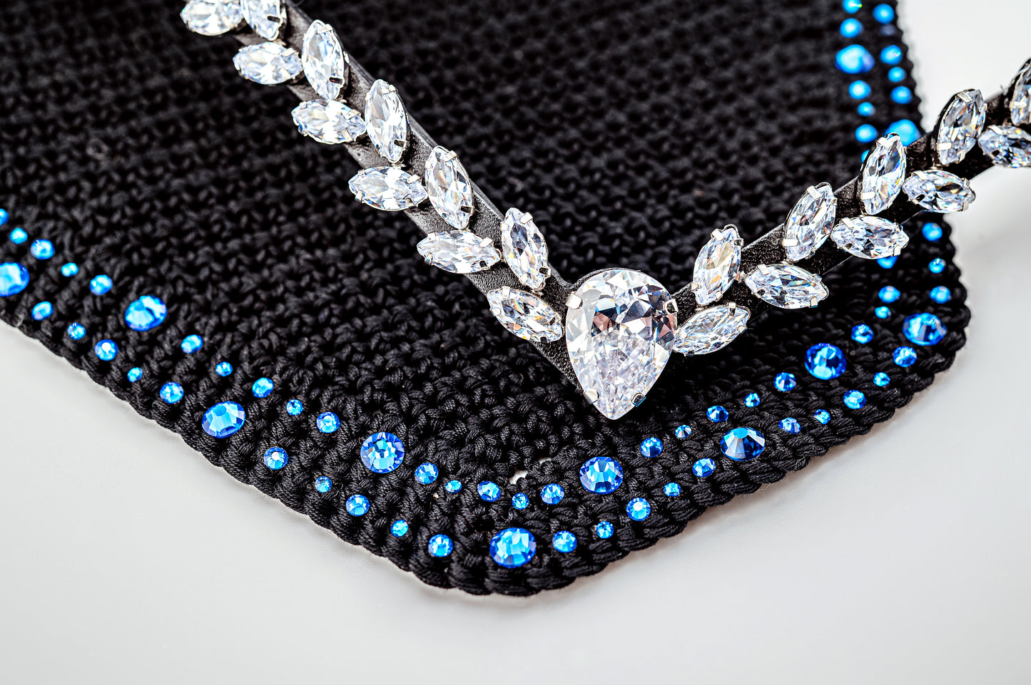 Horse browband Regalia White browband&nbsp; by IBV Equine